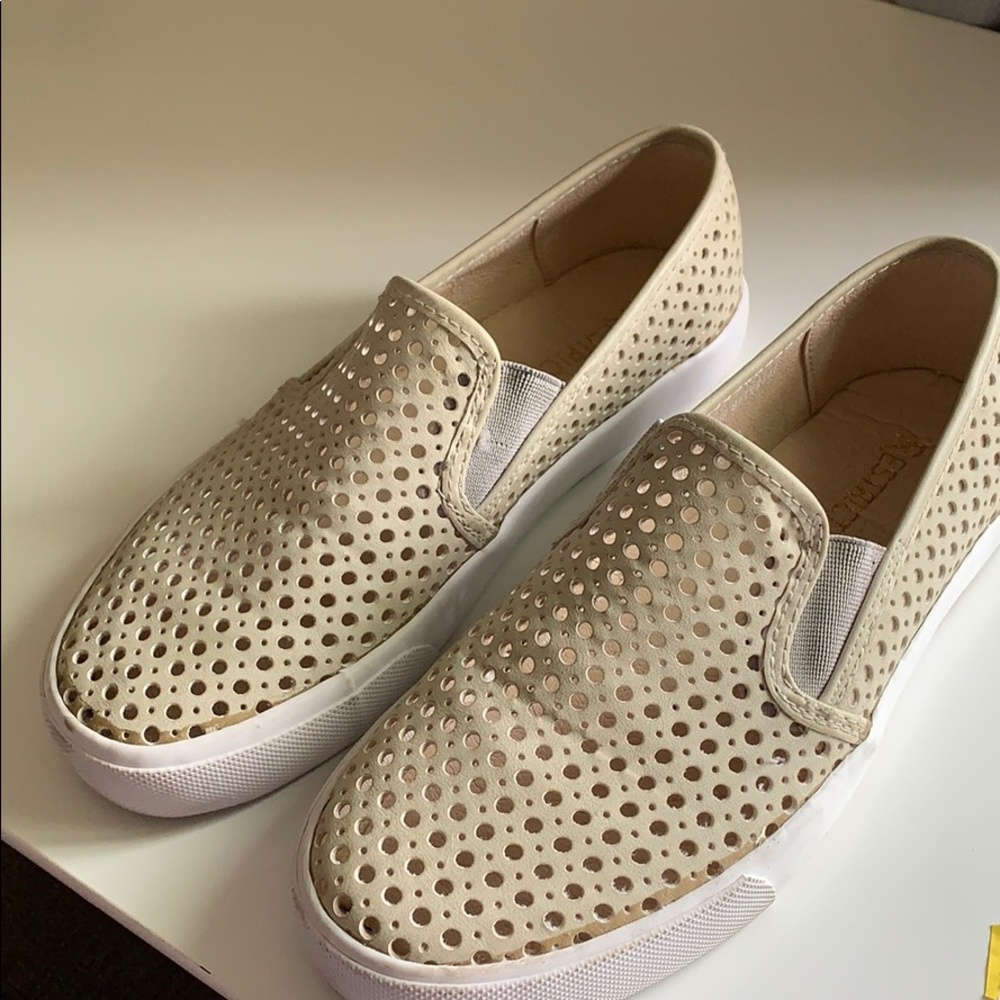 Restricted perforated sneakers